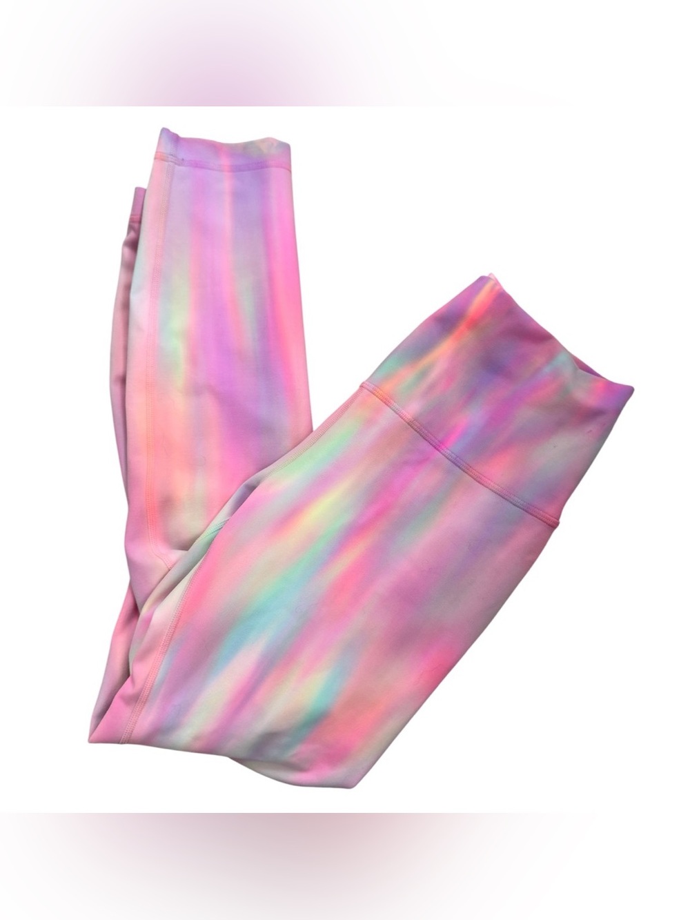 Lululemon Wunder Train High-Rise 25" Leggings Psychedelic Wash Multi